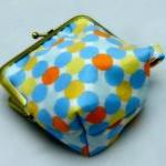 4" Silly Coin Purse - Pale Spots